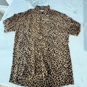 Kenny Flowers Short Sleeve Leopard Shirt